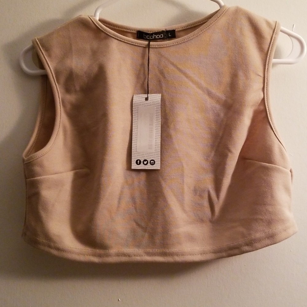 2pc crop top / pant set